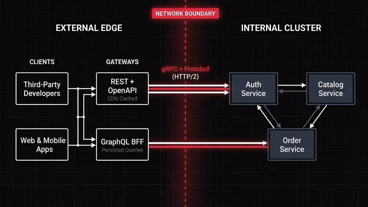 REST vs GraphQL vs gRPC: Choosing the Right API Architecture